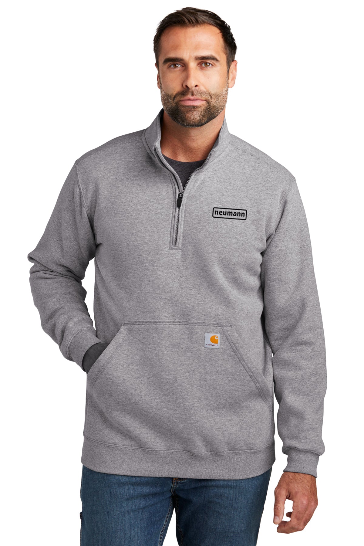 Carhartt Midweight 1/4-Zip Mock Neck Sweatshirt