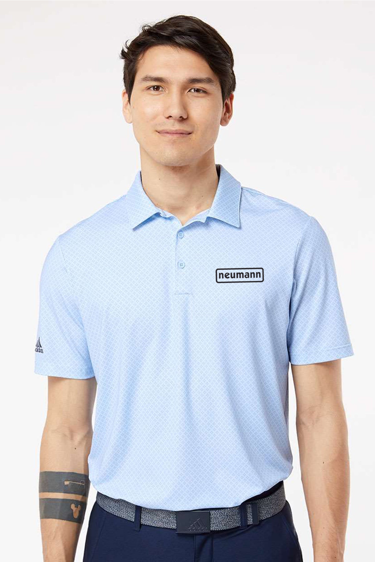 Adidas Diamond Dot Print Men's Polo