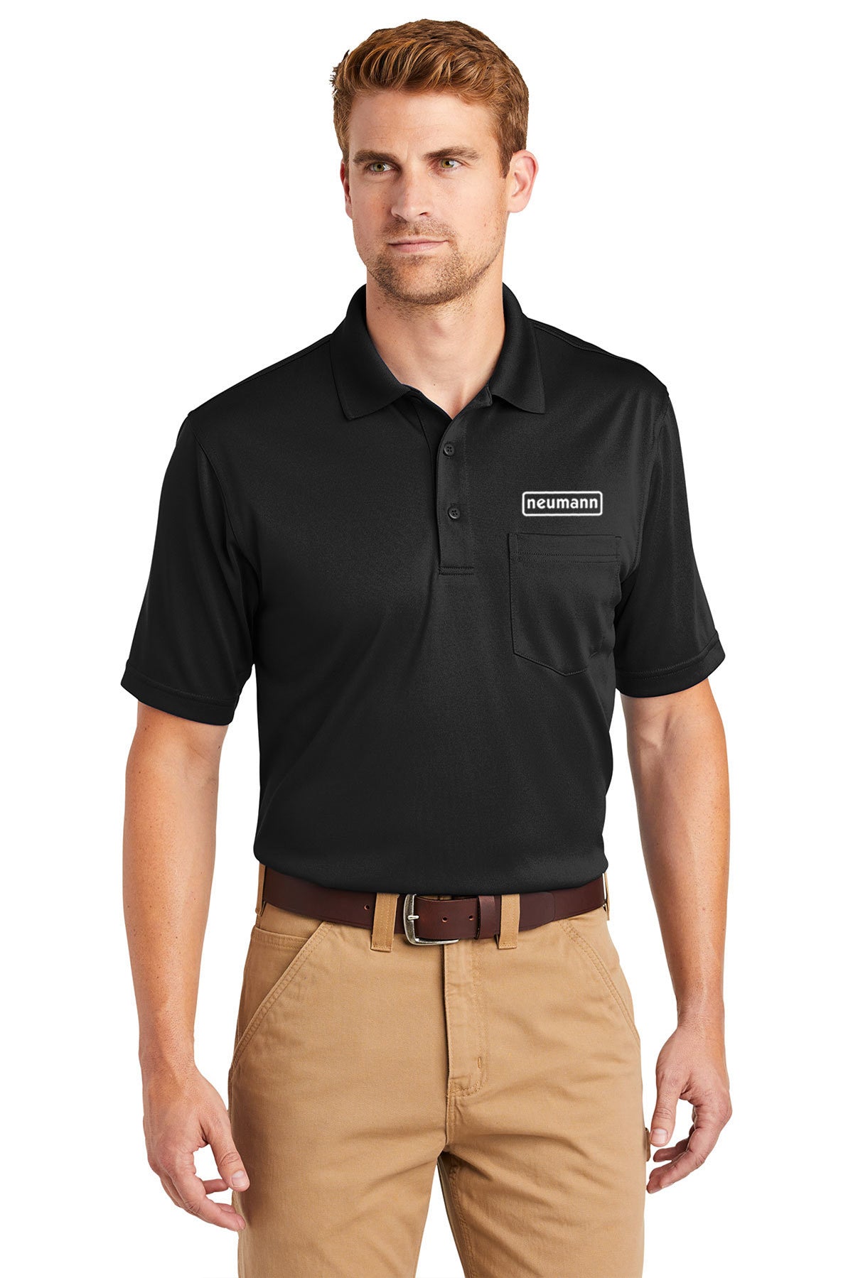 CornerStone Select Snag-Proof Men's Pocket Polo