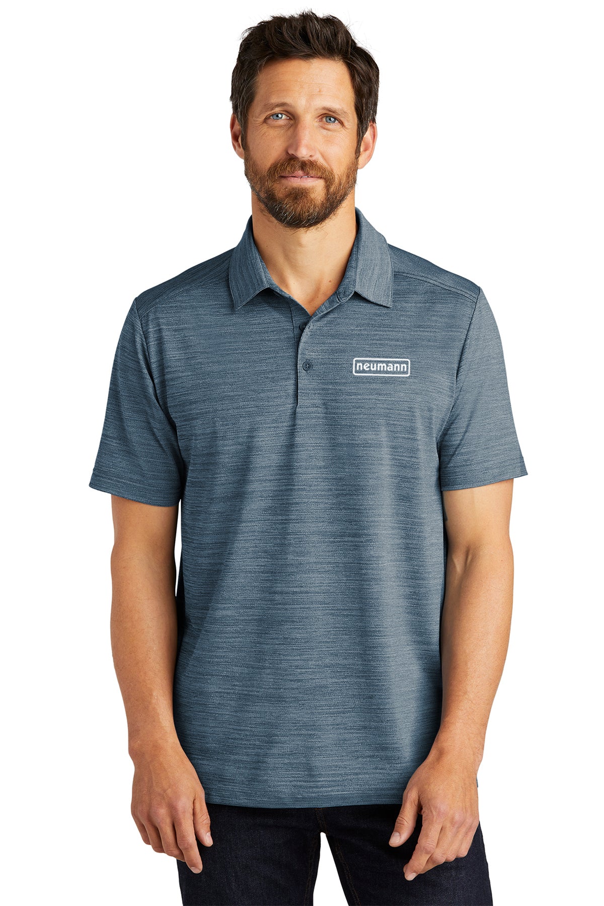 Port Authority Stretch Heather Men's Polo