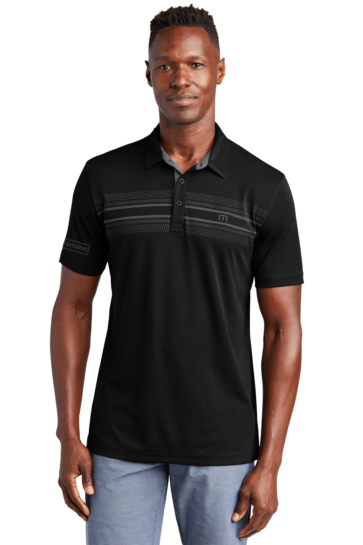 TravisMathew Monterey Chest Stripe Men's Polo