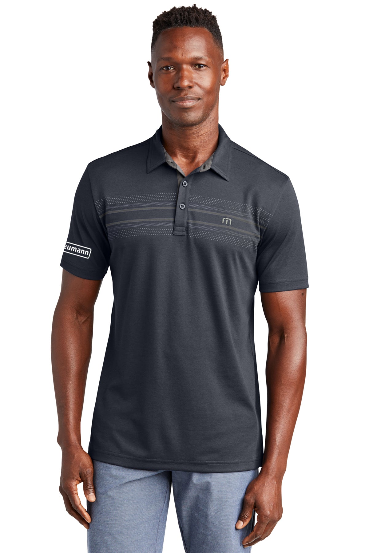 TravisMathew Monterey Chest Stripe Men's Polo
