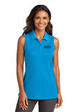 Port Authority Dry Zone UV Micro-Mesh Sleeveless Women's Polo