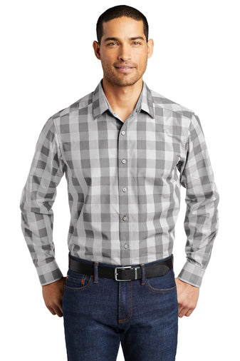 Port Authority Everyday Plaid Shirt