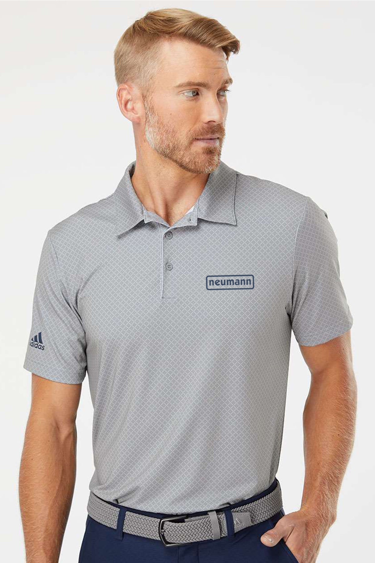 Adidas Diamond Dot Print Men's Polo