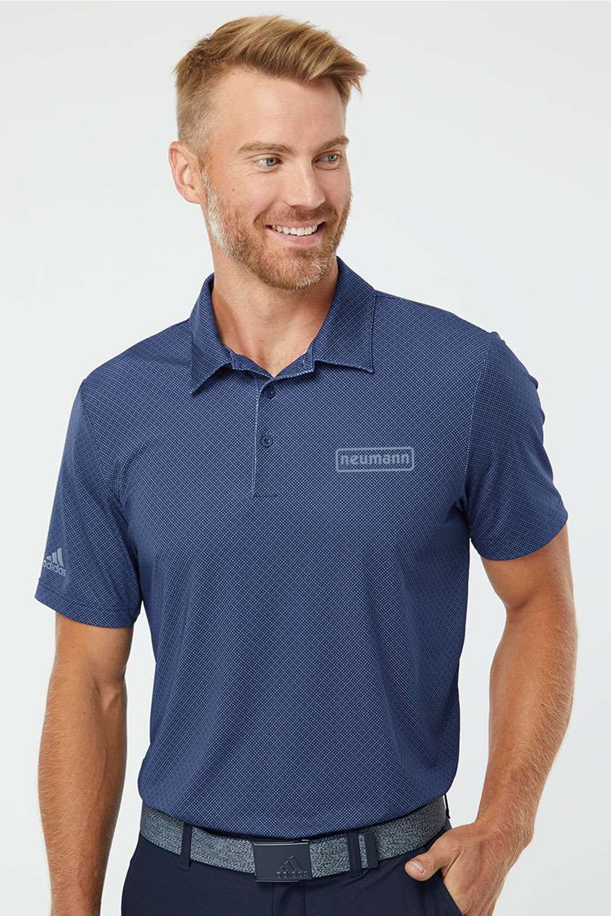 Adidas Diamond Dot Print Men's Polo
