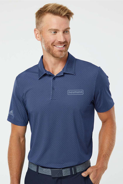 Adidas Diamond Dot Print Men's Polo