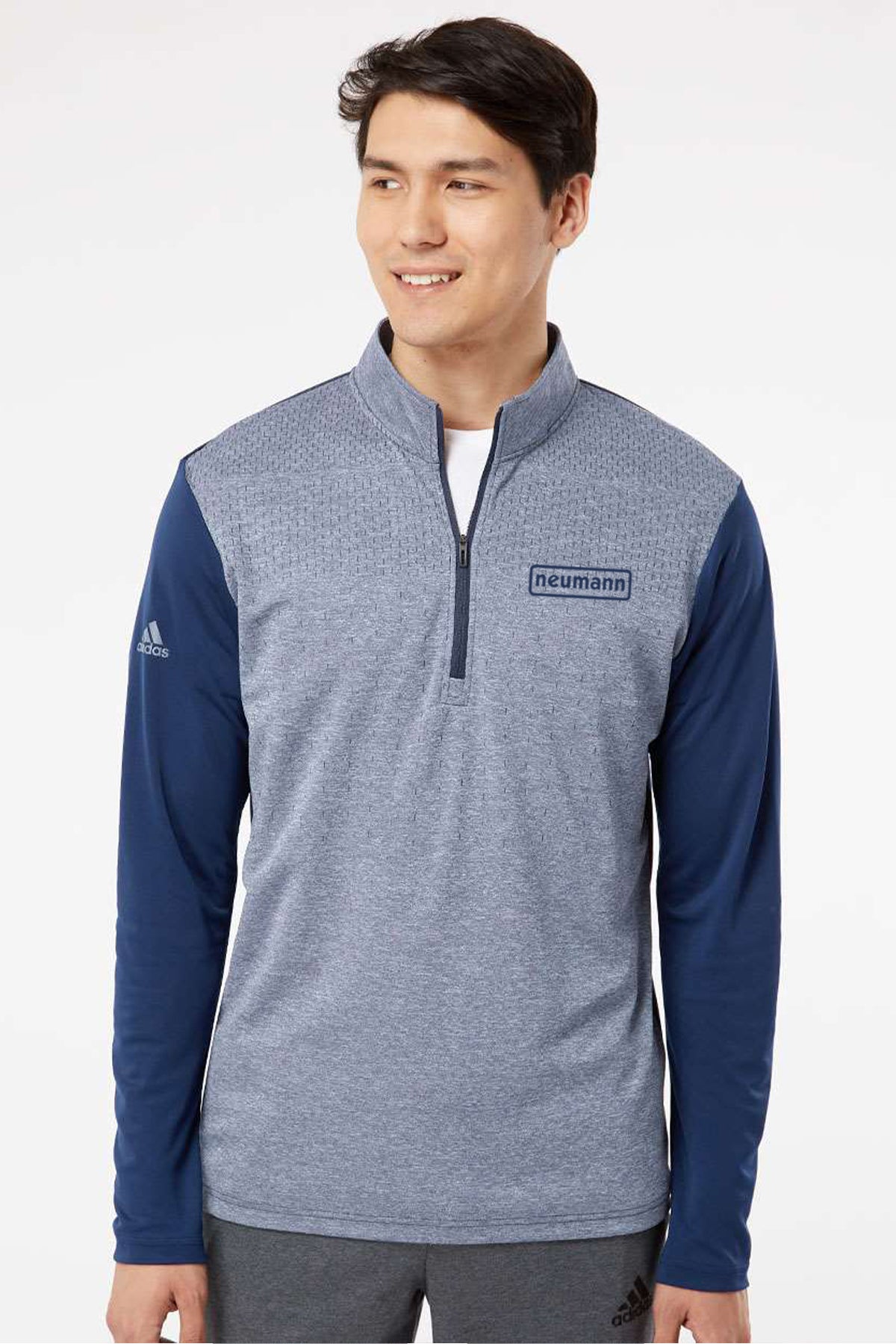 Adidas Men's Logo-Print Zip-Up Jacket